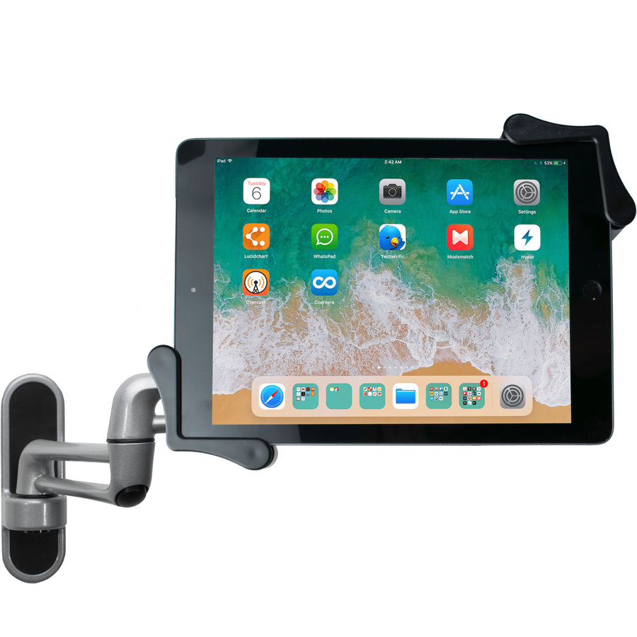 CTA Digital PAD-ATWM Wall Mount for Tablet PC, iPad mini, iPad Air, iPad Pro - Silver