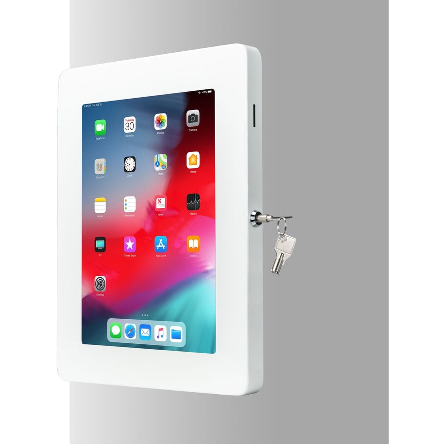 CTA Digital Premium Large Locking Wall Mount (White) PAD-PLWW
