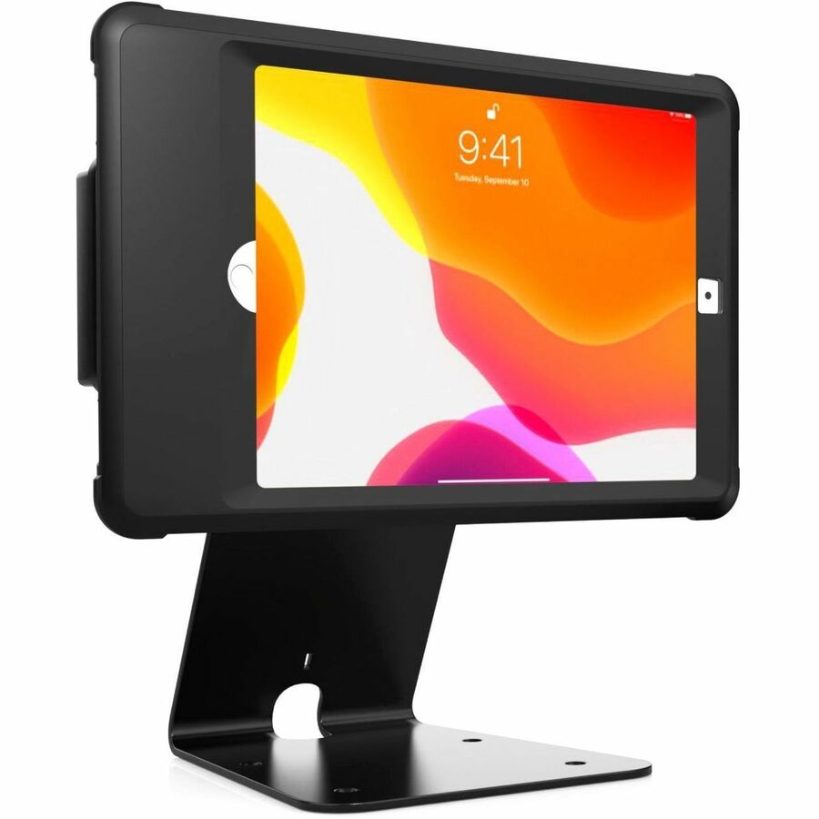 CTA Digital Quick Release Secure Table Kiosk w/ Inductive Charging Case