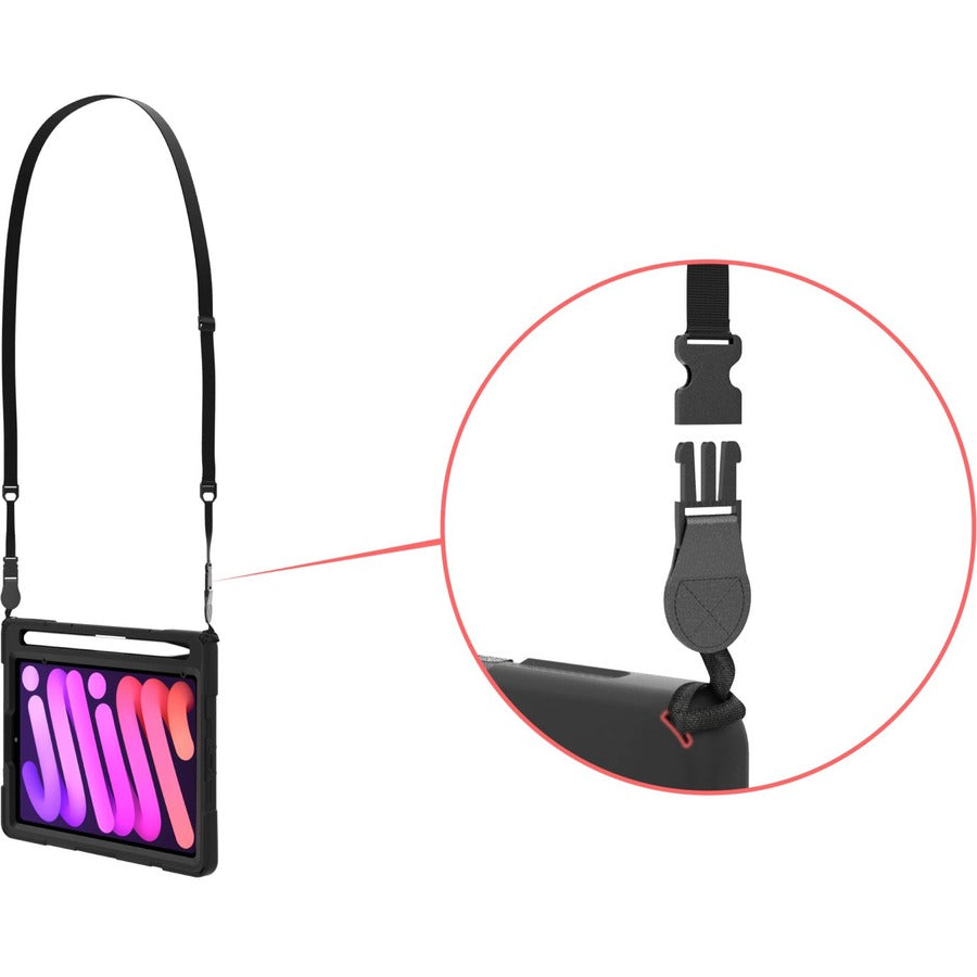 CTA Digital Rugged Carrying Case Apple iPad mini (6th Generation) Tablet