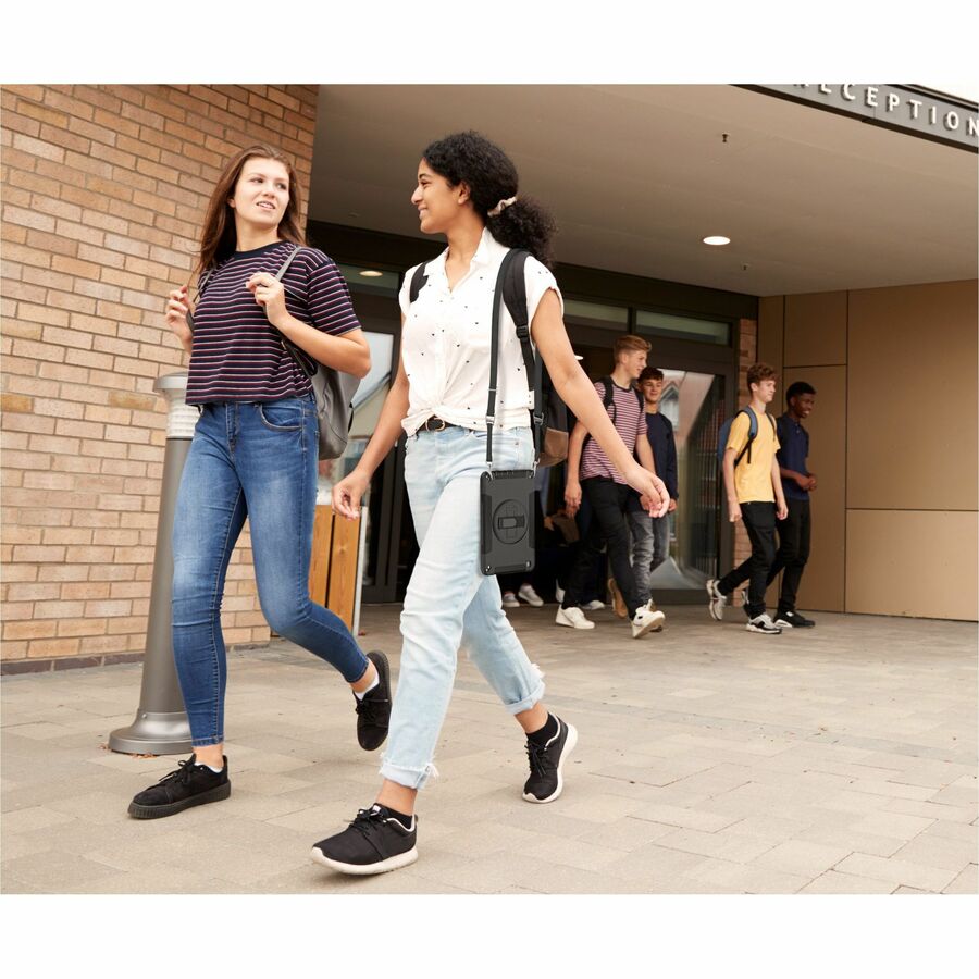 CTA Digital Rugged Carrying Case Samsung Galaxy Tab A7 Lite Tablet - Black