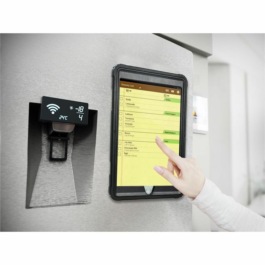 CTA Digital Rugged Carrying Case for 9.7" Apple iPad Air 2, iPad (5th Generation), iPad (6th Generation), iPad Pro Tablet - Black