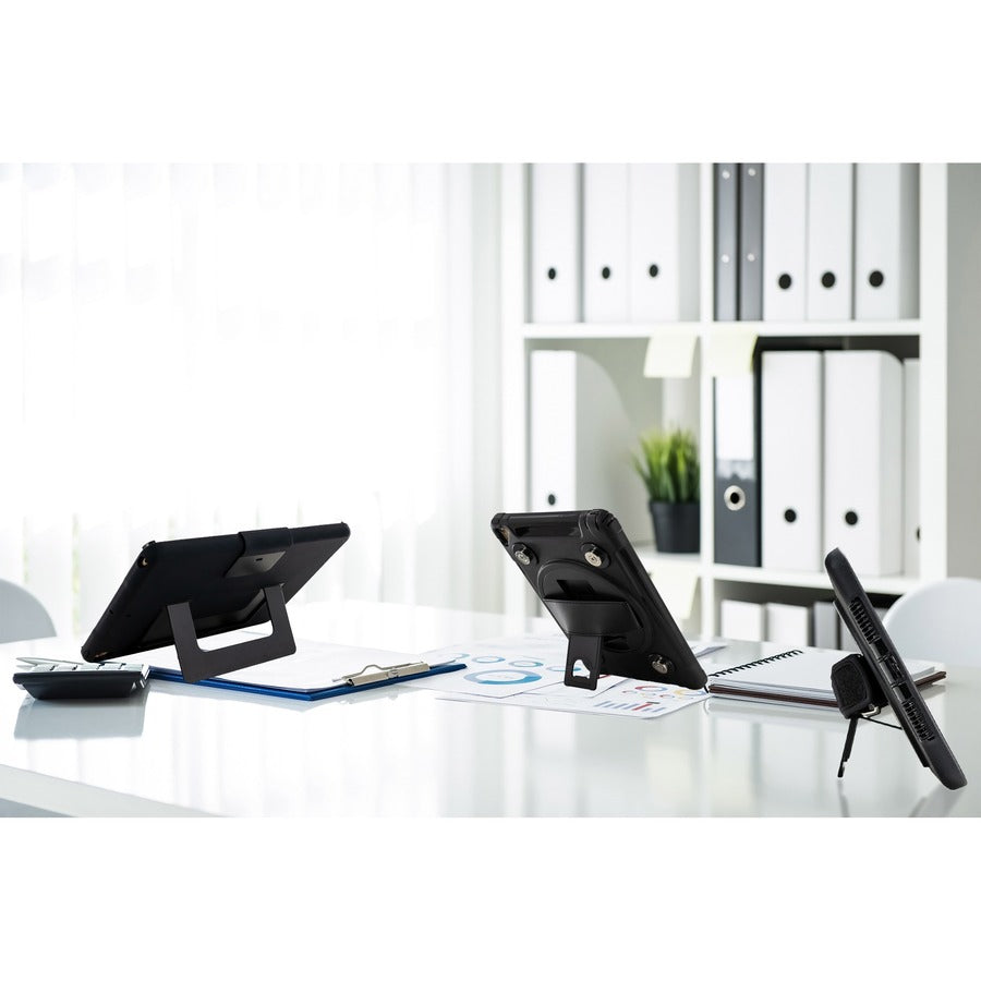 CTA Digital Security Case with Kickstand and Anti-Theft Cable for iPad 10.2 7th/ 8th/ 9th Gen PAD-SCKT10