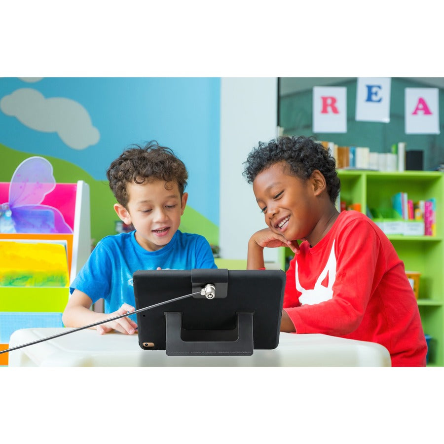 CTA Digital Security Case with Kickstand and Anti-Theft Cable for iPad 10.2 7th/ 8th/ 9th Gen PAD-SCKT10