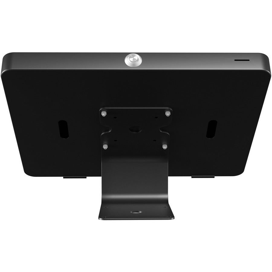 CTA Digital VESA Compatible Curved Stand & Wall Mount with Universal Security Enclosure (Black) PAD-CURVEB