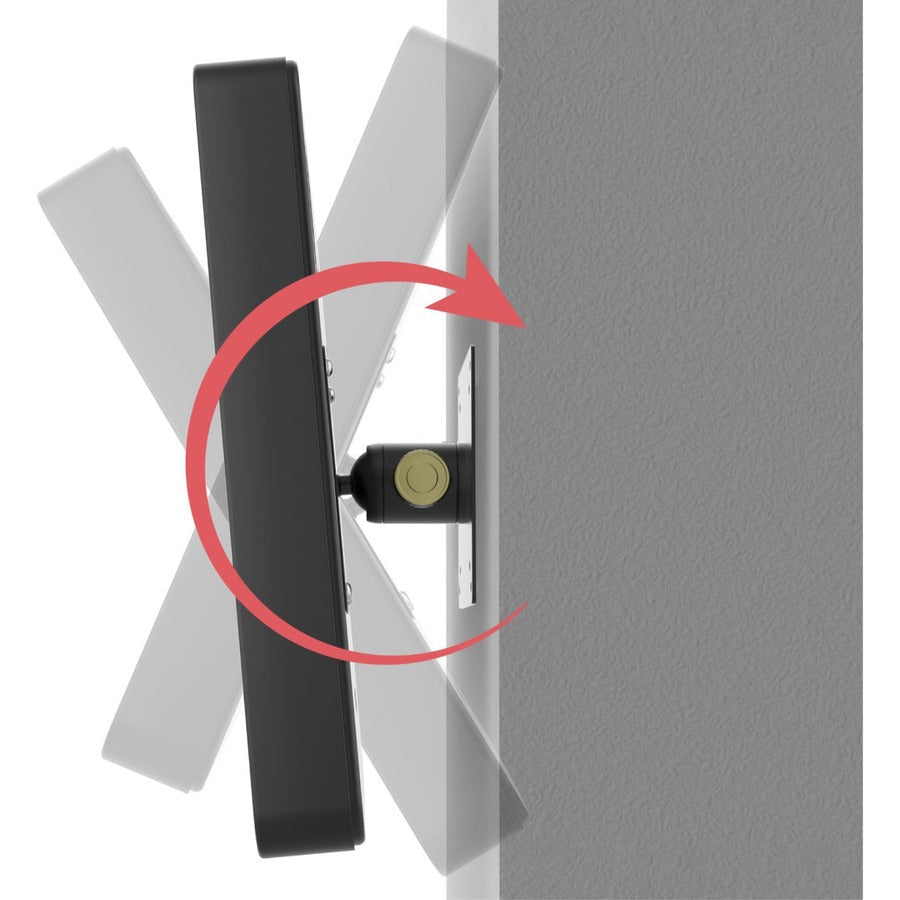 CTA Digital VESA-Compatible Rotary Ball-Head Adjusting Mount with Universal Security Enclosure (Black) PAD-PARABRH