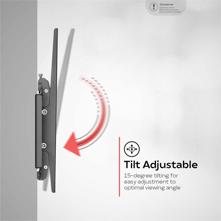 CTA Digital Wall Mount for TV, Monitor, Digital Signage Display