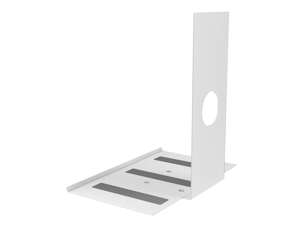 CTA - Mounting component (L-shaped bracket) - for monitor / keyboard / tablet - add-on VESA-compatible tray - aluminum -