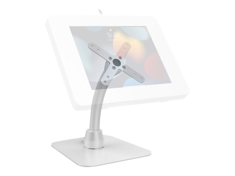 CTA - Mounting kit (gooseneck mount, base plate, VESA plate) - heavy-duty - for tablet enclosure / tablet holder -