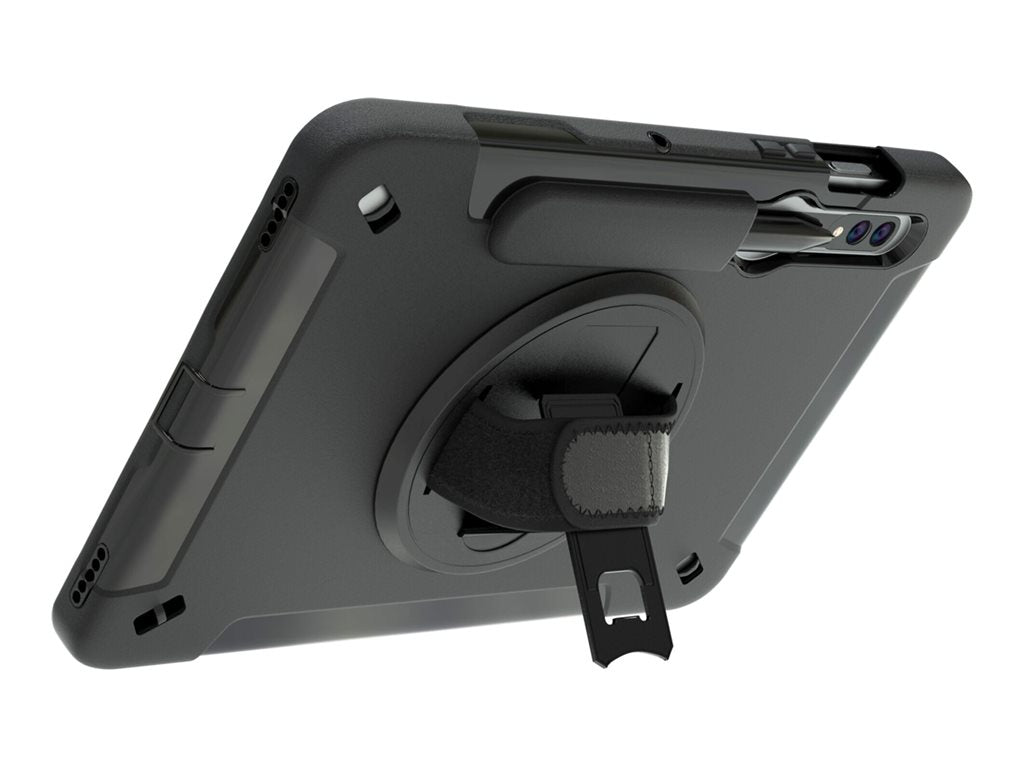 CTA - Protective case for tablet - built-in 360ï¿½ rotatable grip kickstand - for Samsung Galaxy Tab S7 FE, Tab S7+, Tab