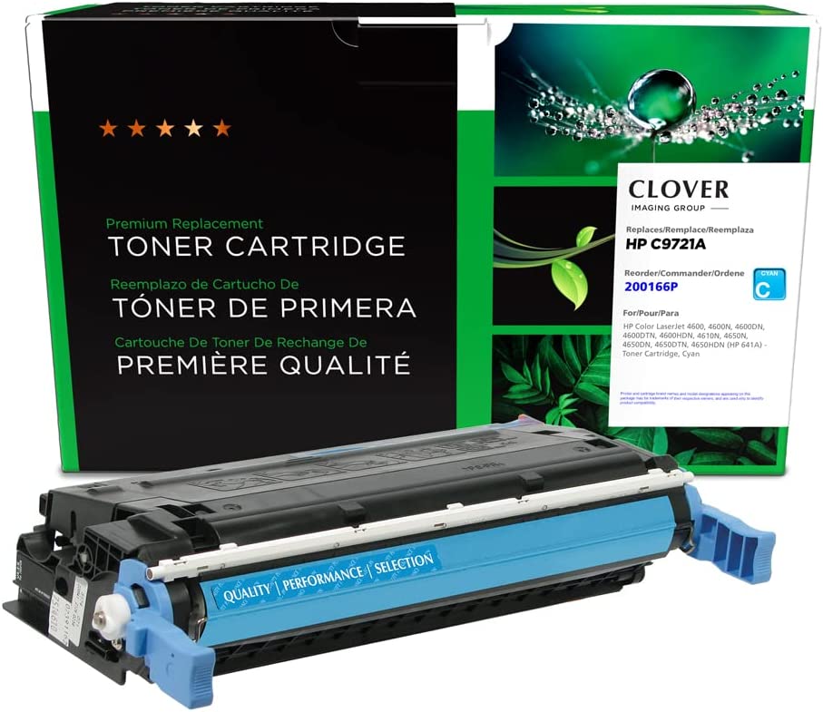 CTG Remanufactured Laser Toner Cartridge - Alternative for HP 641A (C9721A) - Cyan - 1 Each 200166P