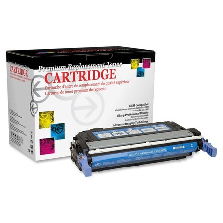 CTG Remanufactured Laser Toner Cartridge - Alternative for HP 642A (CB401A) - Cyan - 1 Each 115528P