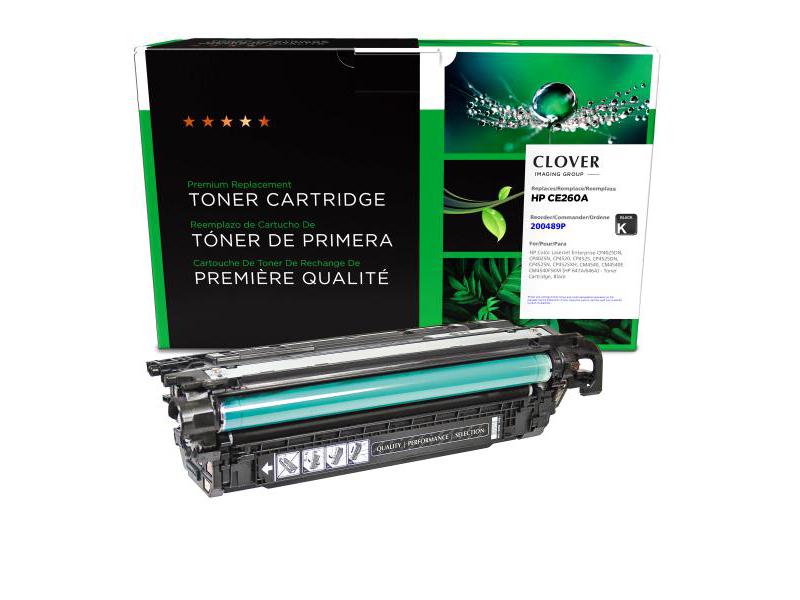 CTG Remanufactured Standard Yield Laser Toner Cartridge - Alternative for HP 647A (CE260A) - Black - 1 Each 200489P