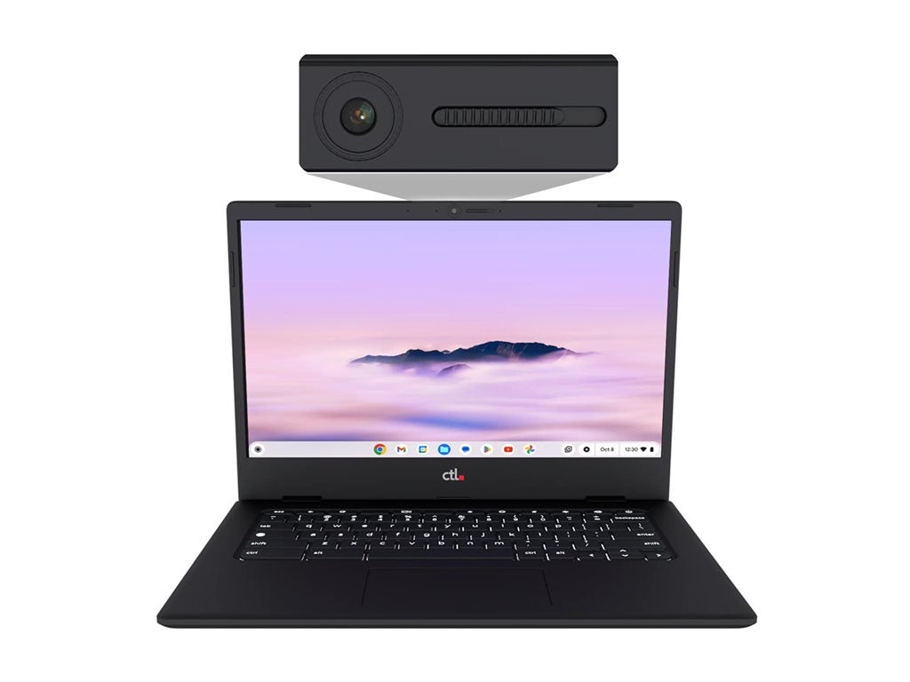 CTL Chromebook Plus PX141GXT - 180-degree hinge design - Intel N-series - N305 / up to 3.8 GHz - Chrome OS - UHD Graphics - 16 CBUS1400015