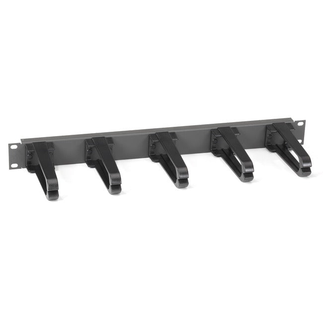 Cable Manager - Rackmount, Horizontal, 19In, 1U, Single-Sided, Black, Gsa, Taa,