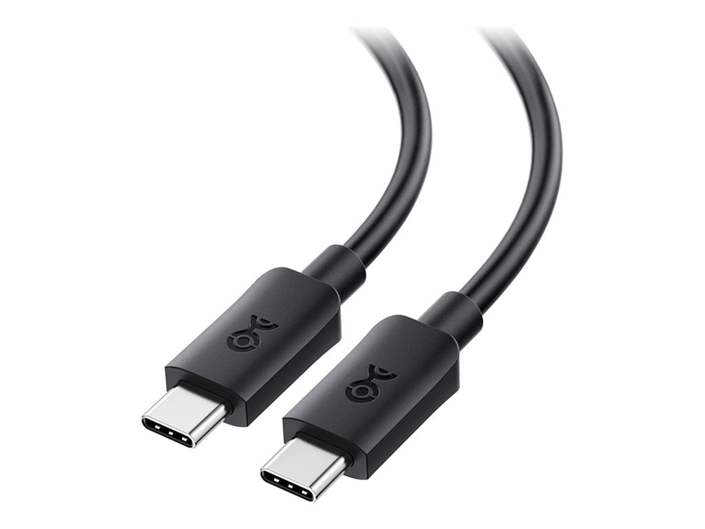 Cable Matters - USB cable - 24 pin USB-C (M) to 24 pin USB-C (M) - USB 3.2 - 3 ft - USB Power Delivery (240W), 4K60Hz (3840 x 201045-3
