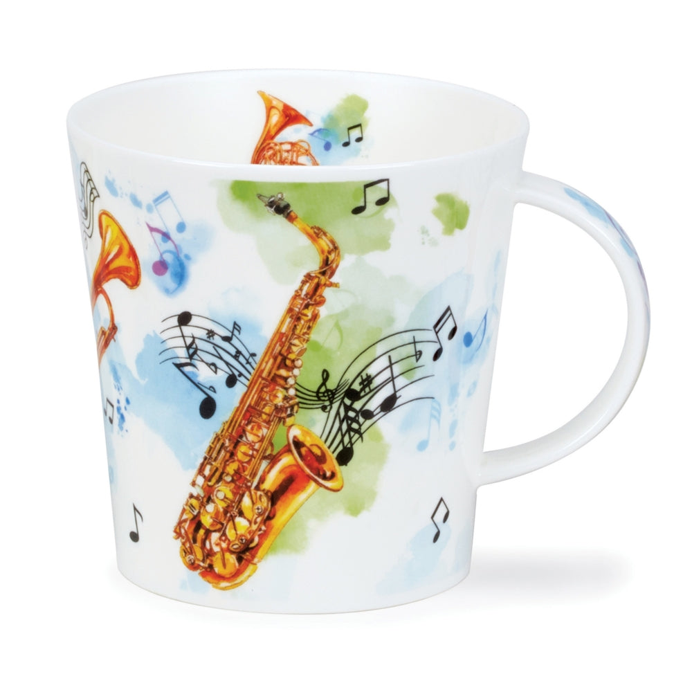 Cairngorm Bone China Mug - Brass Making Music