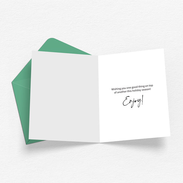 Cake Christmas Card