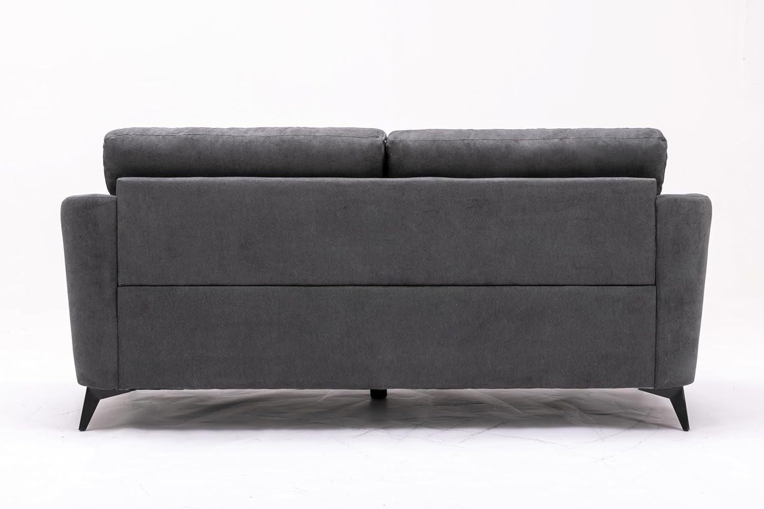 Callie Gray Velvet Sofa Loveseat Living Room Set 79 Inch Sofa 60 Inch Loveseat