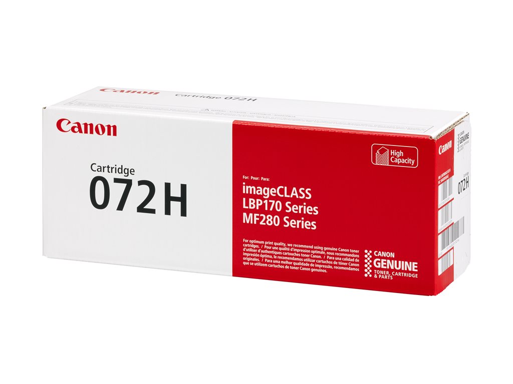 Canon 072 H - High Capacity - black - original - box - toner cartridge - for P/N: 6353C004, 6354C005, 6354C011, 6354C019 5648C001