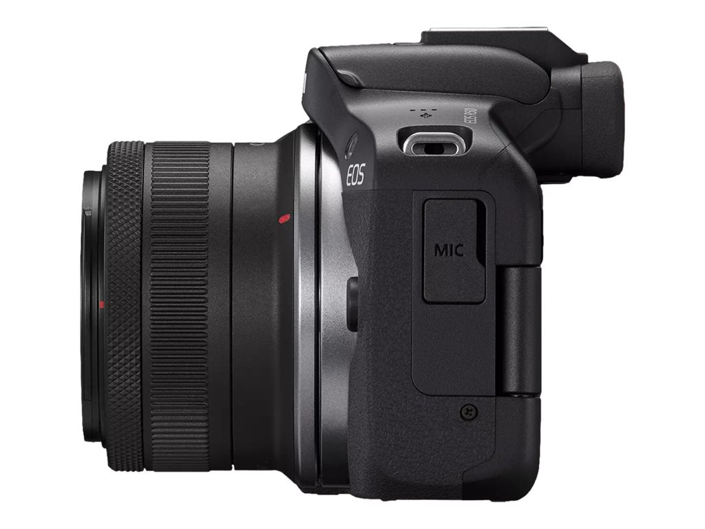 Canon EOS R50 - Digital camera - mirrorless - 24.2 MP - Full Frame - 4K / 30 fps - 2.5x optical zoom RF-S 18-45mm F4.5-6.3 IS 5811C012