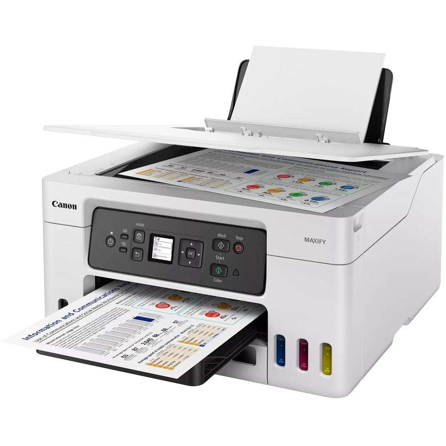 Canon MAXIFY GX3020 Wireless MegaTank Inkjet Multifunction Printer - Color 5777C002