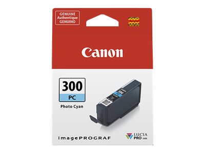 Canon PFI-300 PC - Photo cyan - original - ink tank - for imagePROGRAF PRO-300 4197C002