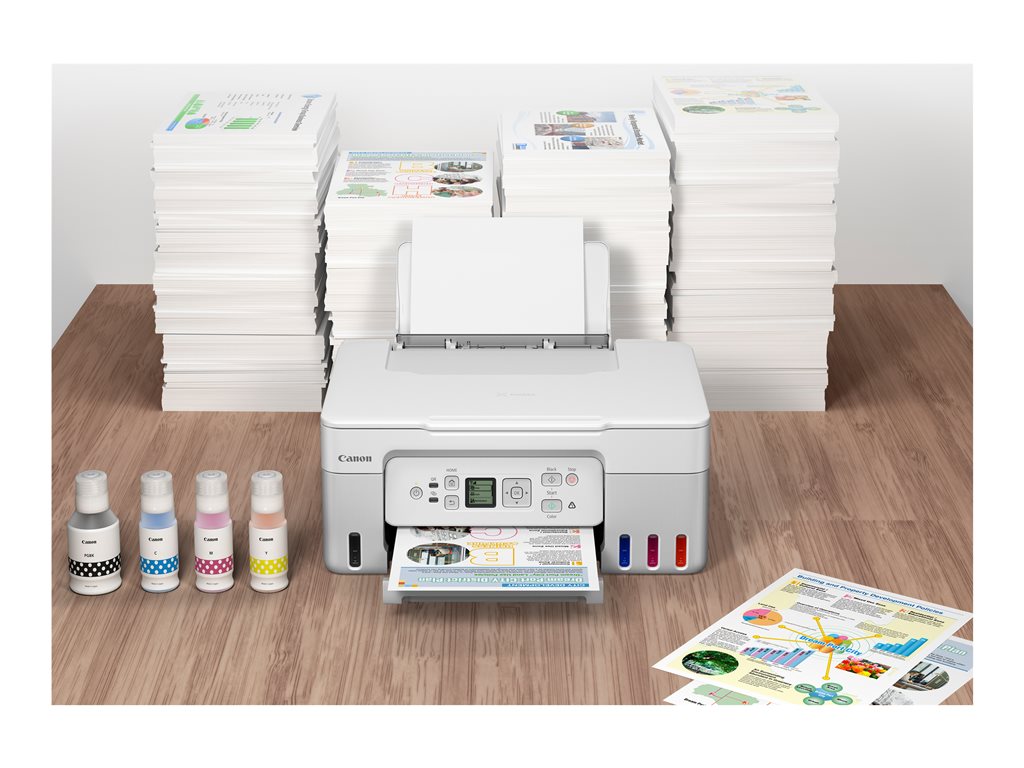 Canon PIXMA G3270 - Printer - color - ink-jet - refillable - A4/Legal - up to 11 ipm (mono) / up to 6 ipm (color) -