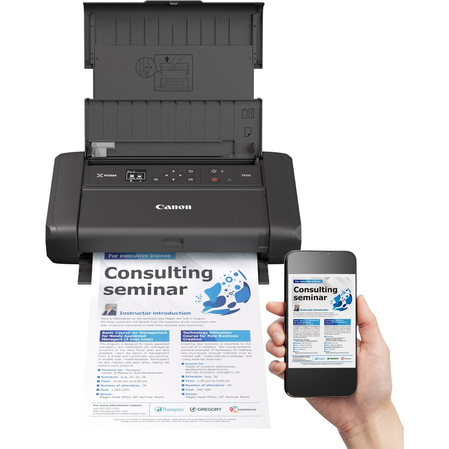 Canon PIXMA TR150 Portable Inkjet Printer - Color 4167C002