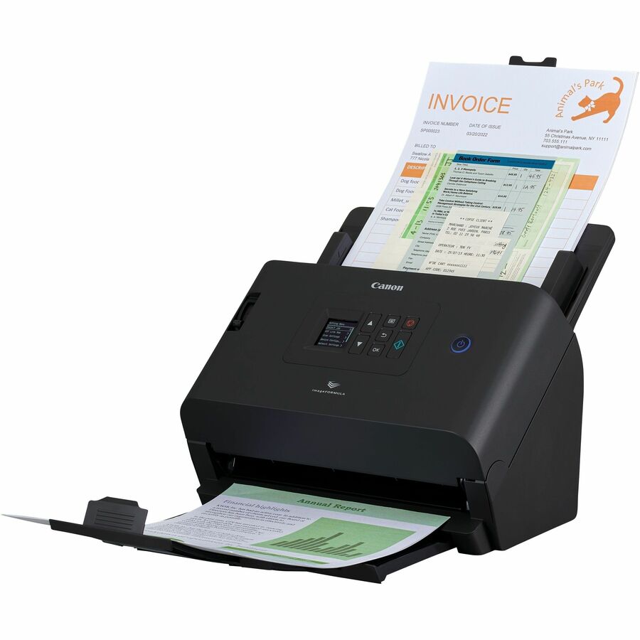Canon imageFORMULA DR-S250N Sheetfed Scanner - 600 dpi Optical - 24-bit Color - 8-bit