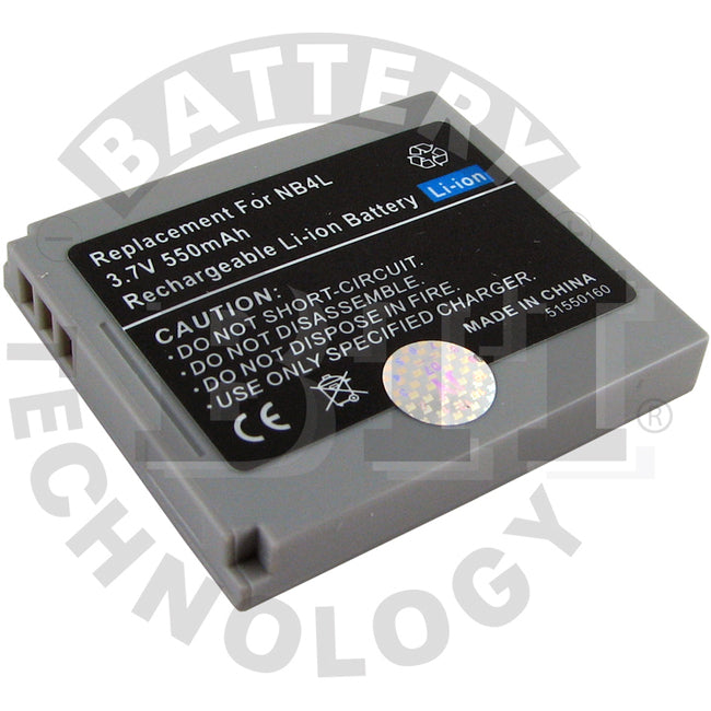Canon,Li-Ion,3.7,550,