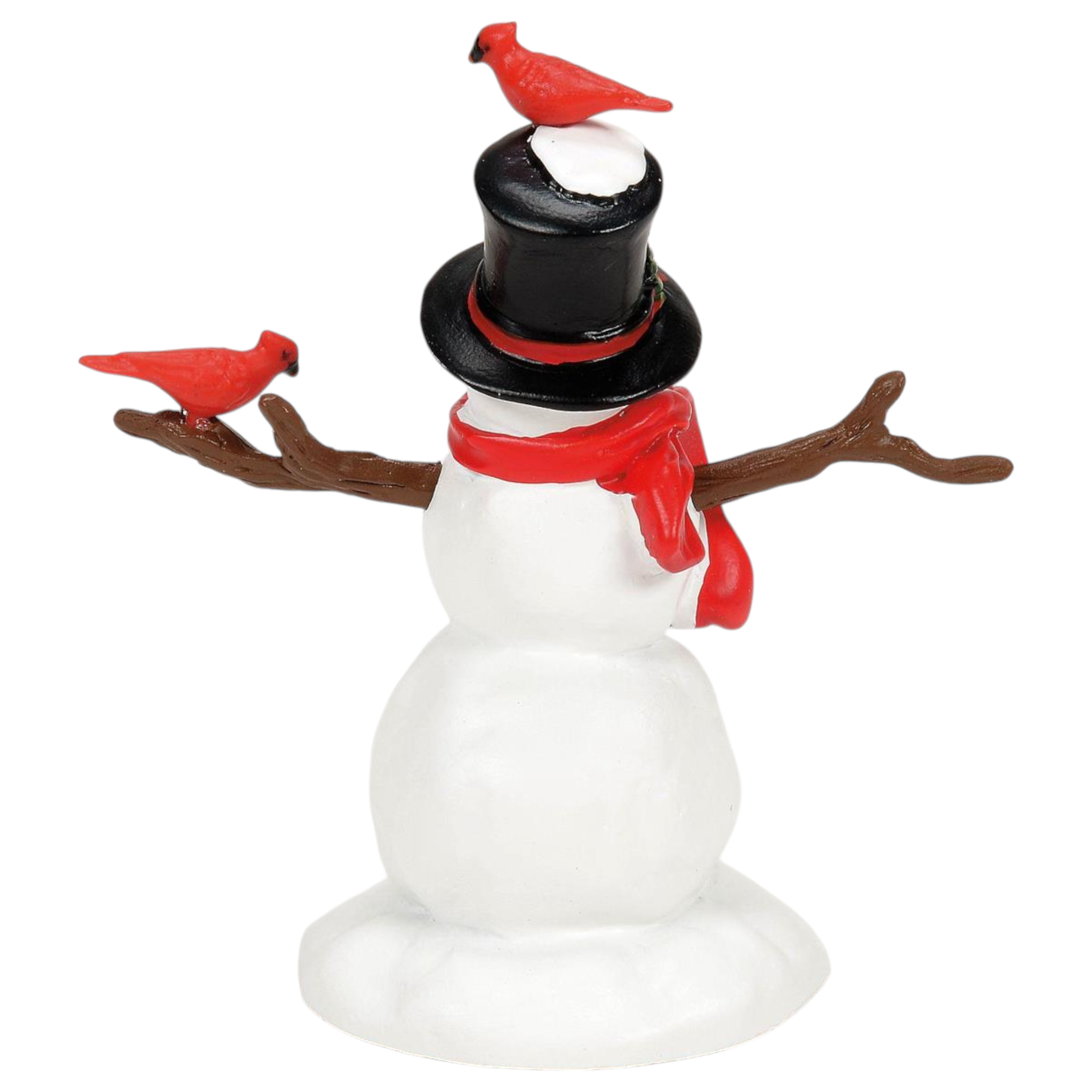 Cardinal Christmas Snowman