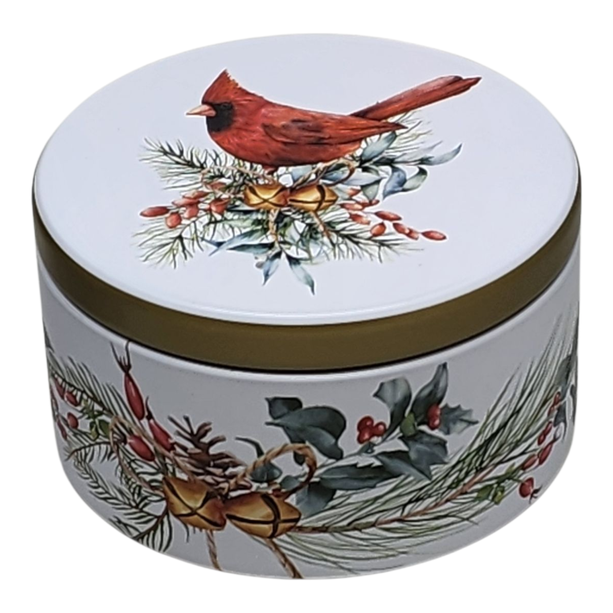 Cardinal Harmony Candle - A Festive Touch of Nature