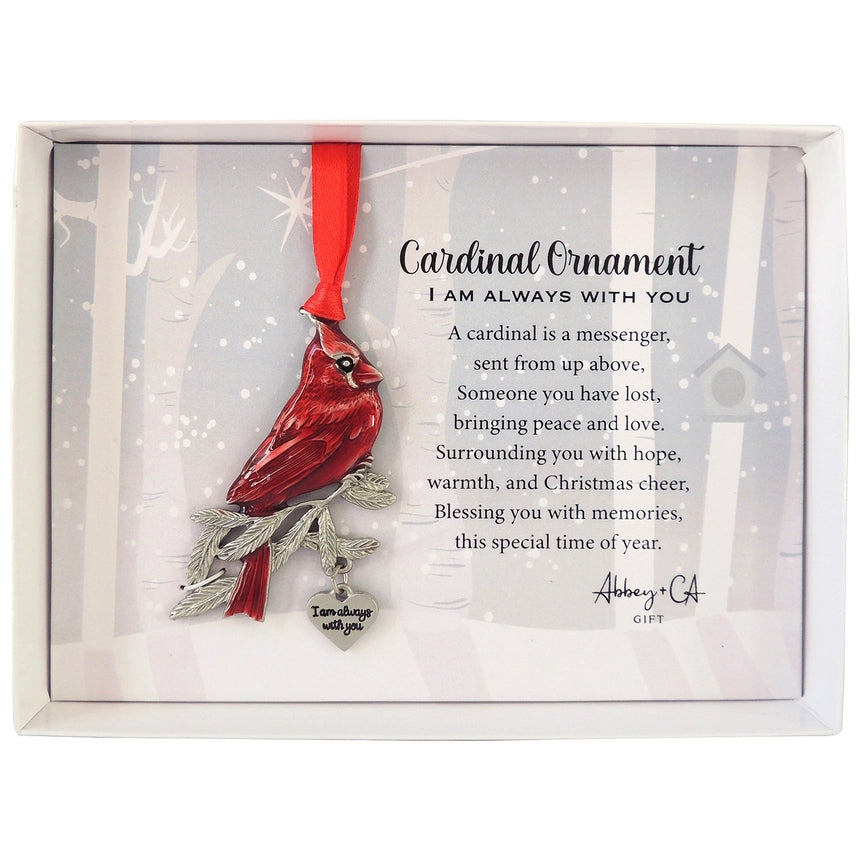 Cardinal Ornament - I Am Always With You