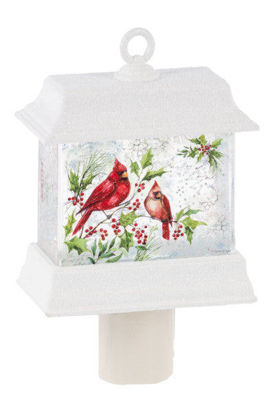 Cardinal Snowglobe Nightlight
