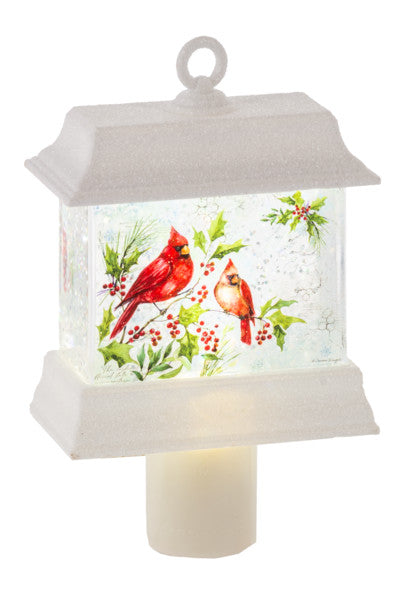 Cardinal Snowglobe Nightlight
