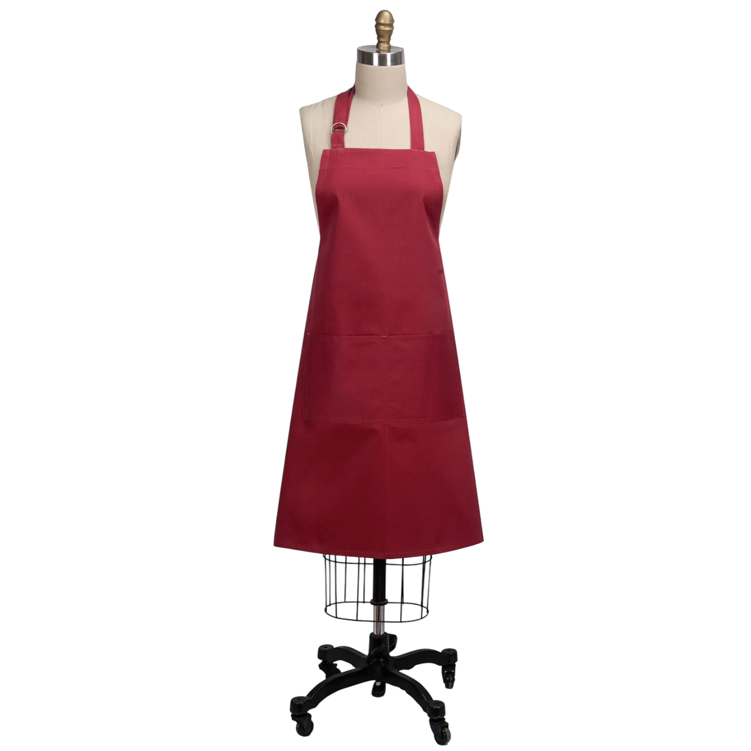Cardinal Sound Red Solid Chef Apron