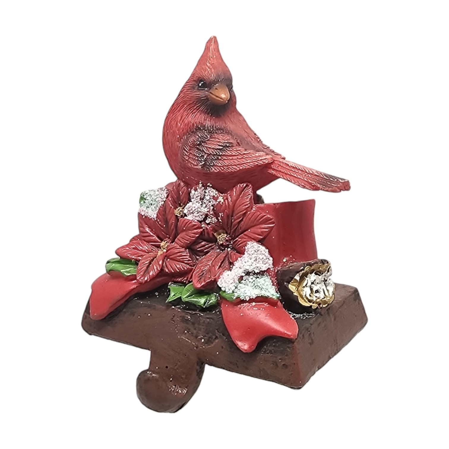 Cardinal Stocking Holder -