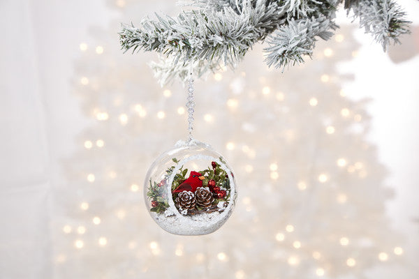 Cardinal Terrarium Ornament
