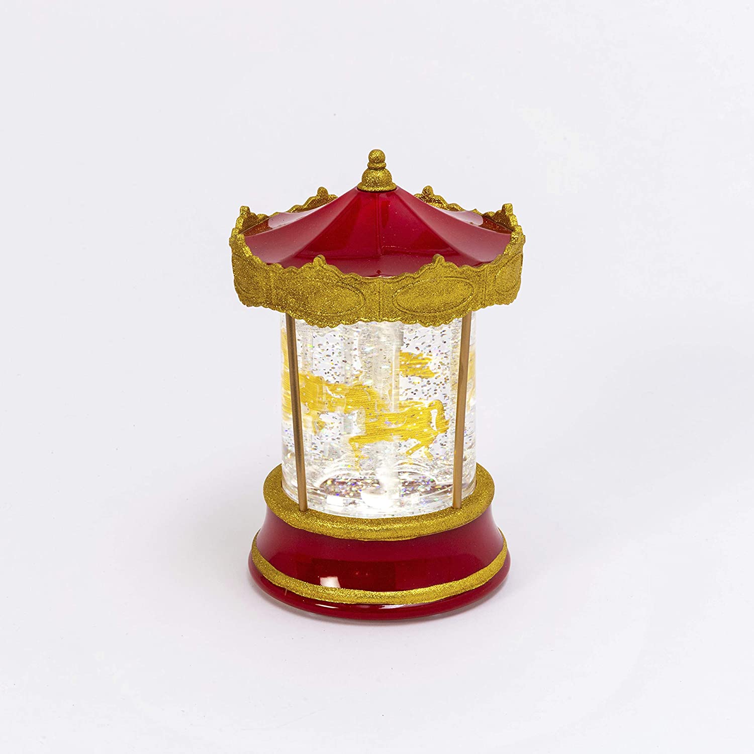 Carousel Water Globe Lantern