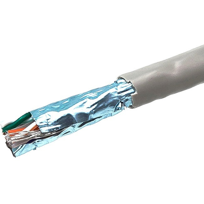 Cat 6 Stp Solid (Cm) - Gray - 500Ft