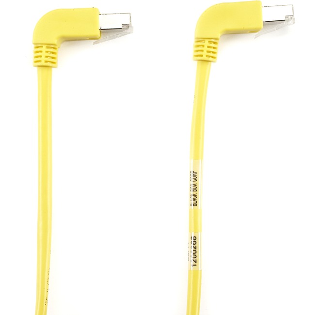 Cat5E 100-Mhz Molded Angled Stranded Ethernet Patch Cable - Shielded (F/Utp), Cm Bbx-Sl24Es-0001-90Dd