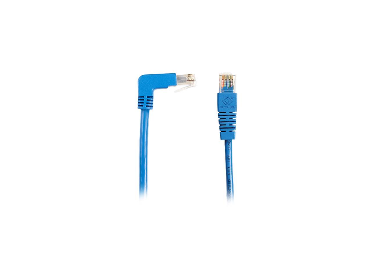 Cat5E 100-Mhz Molded Angled Stranded Ethernet Patch Cable - Unshielded (Utp), Cm Bbx-Evnsl21E-06-0Ds