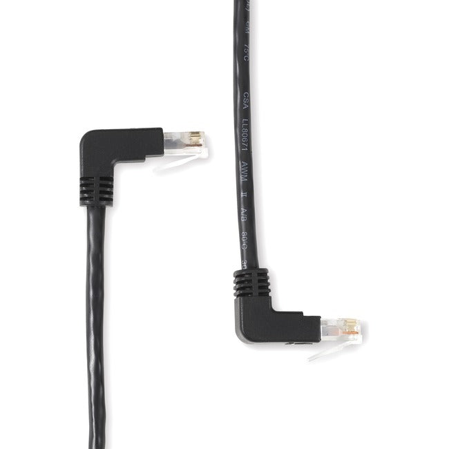 Cat5E 100-Mhz Molded Angled Stranded Ethernet Patch Cable - Unshielded (Utp), Cm Bbx-Evnsl27E000190Du