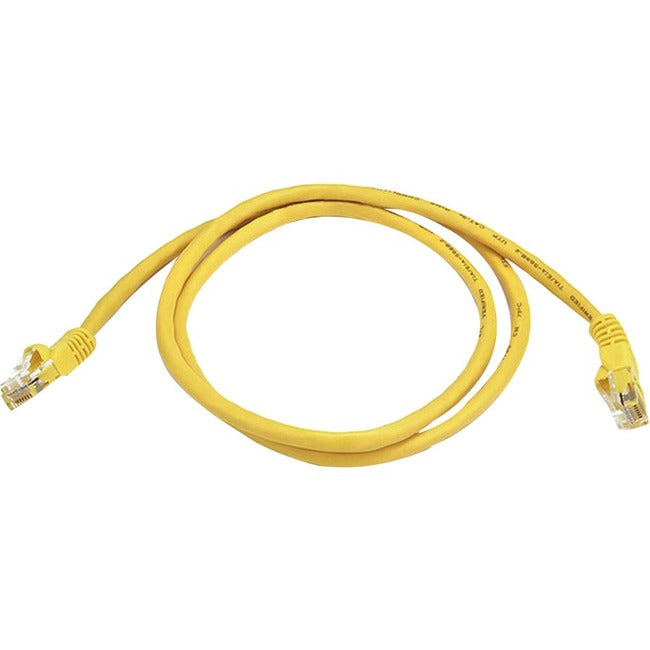 Cat5E 24Awg Utp Ethernet Network Patch Cable, 3Ft Yellow
