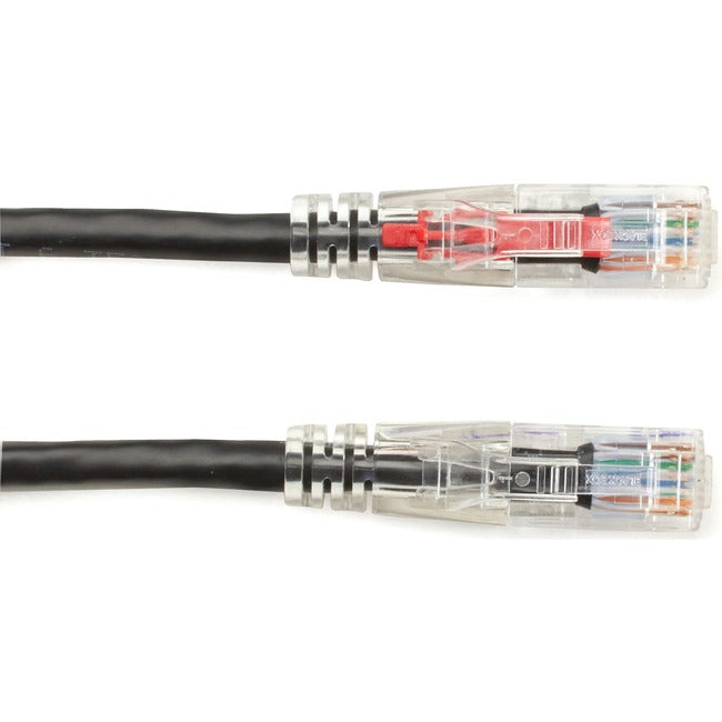 Cat5E 350-Mhz Locking Snagless Stranded Ethernet Patch Cable - Unshielded (Utp), Bbx-C5Epc70-Bk-25