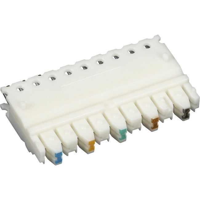 Cat5E Connecting Block - 5-Pair Clips, 10-Pack, Gsa, Taa