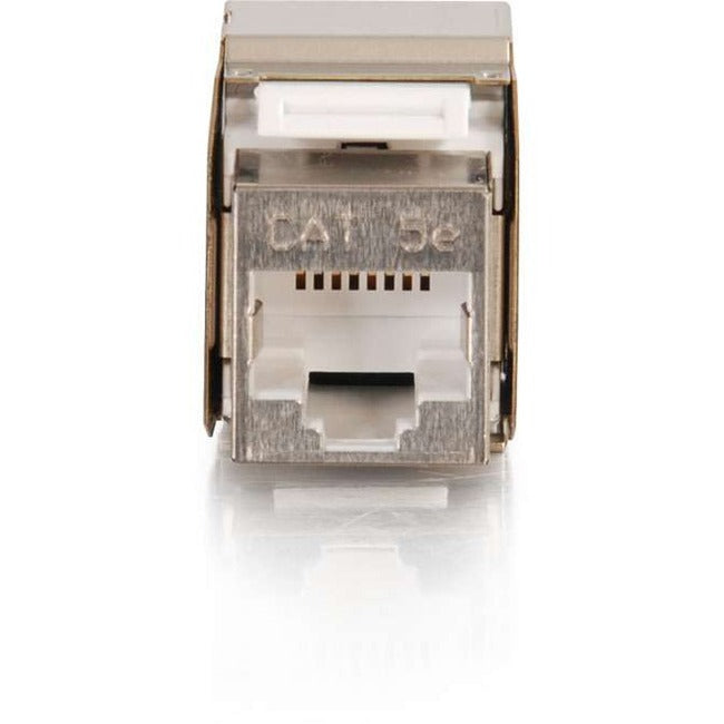 Cat5E Metal Shielded Keystone Jack - Silver
