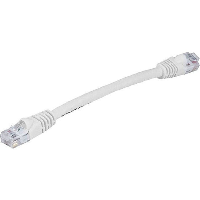 Cat6 24Awg Utp Ethernet Network Patch Cable_ 6-Inch White