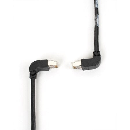 Cat6 250-Mhz Molded Angled Stranded Ethernet Patch Cable - Shielded (S/Ftp), Cm Bbx-Evnsl217S01590Du